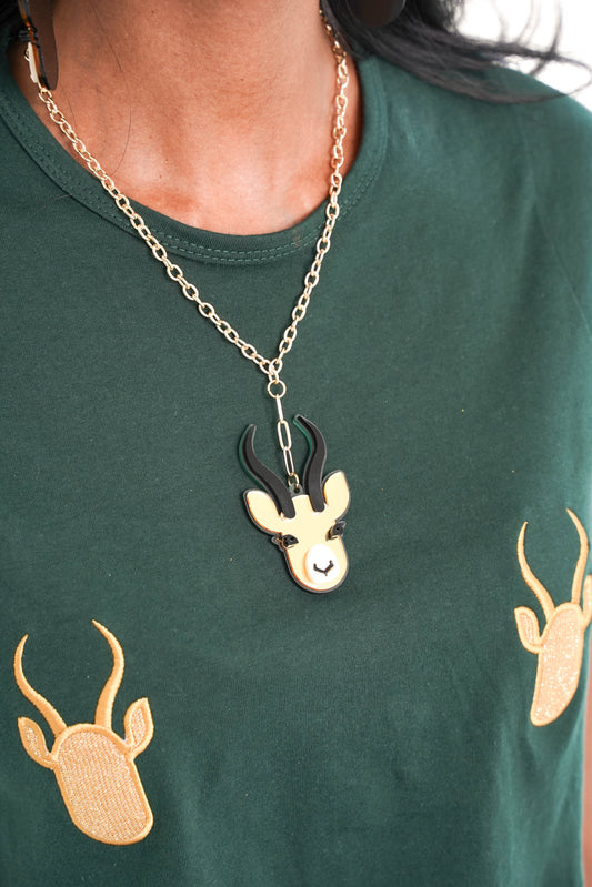 BOK BABE Full Bok Face Necklace