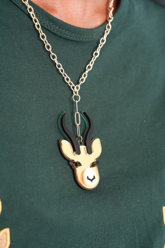 BOK BABE Full Bok Face Necklace