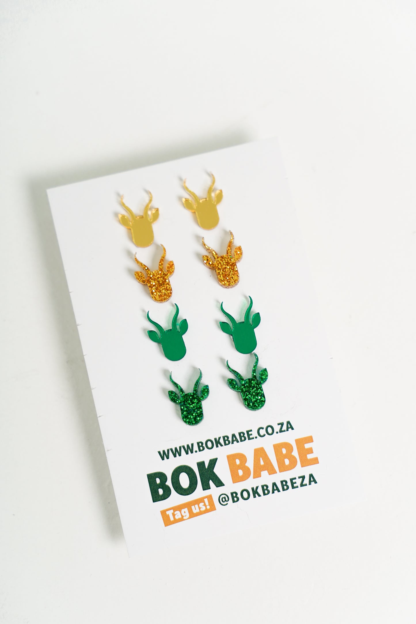 BOK BABE Bok Head Stud Earrings (4pk)