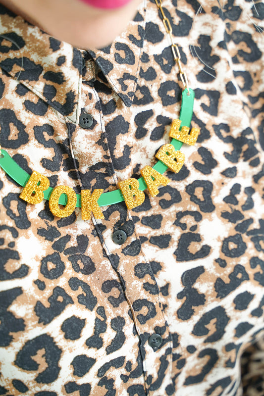 BOK BABE Curved Necklace