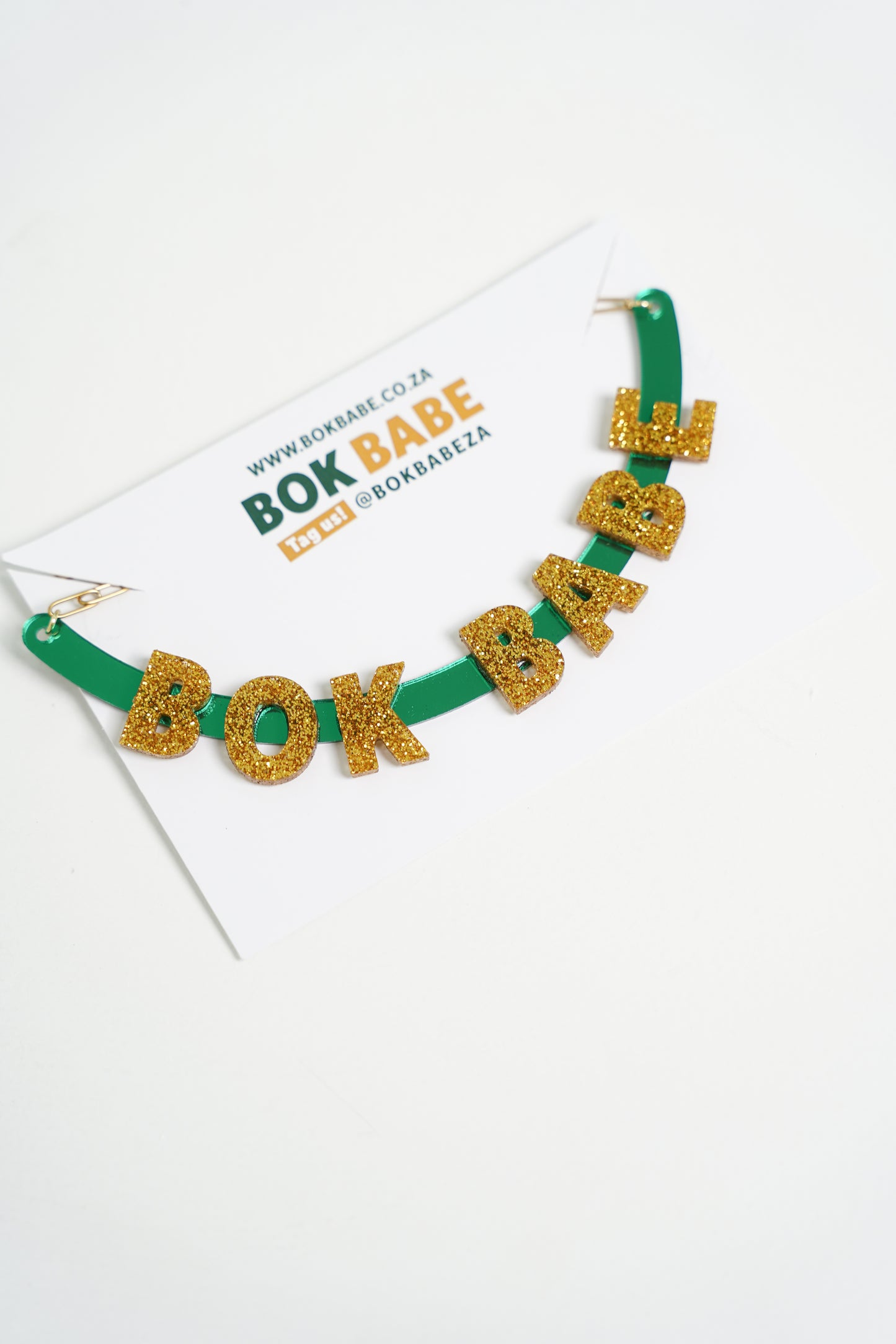 BOK BABE Curved Necklace