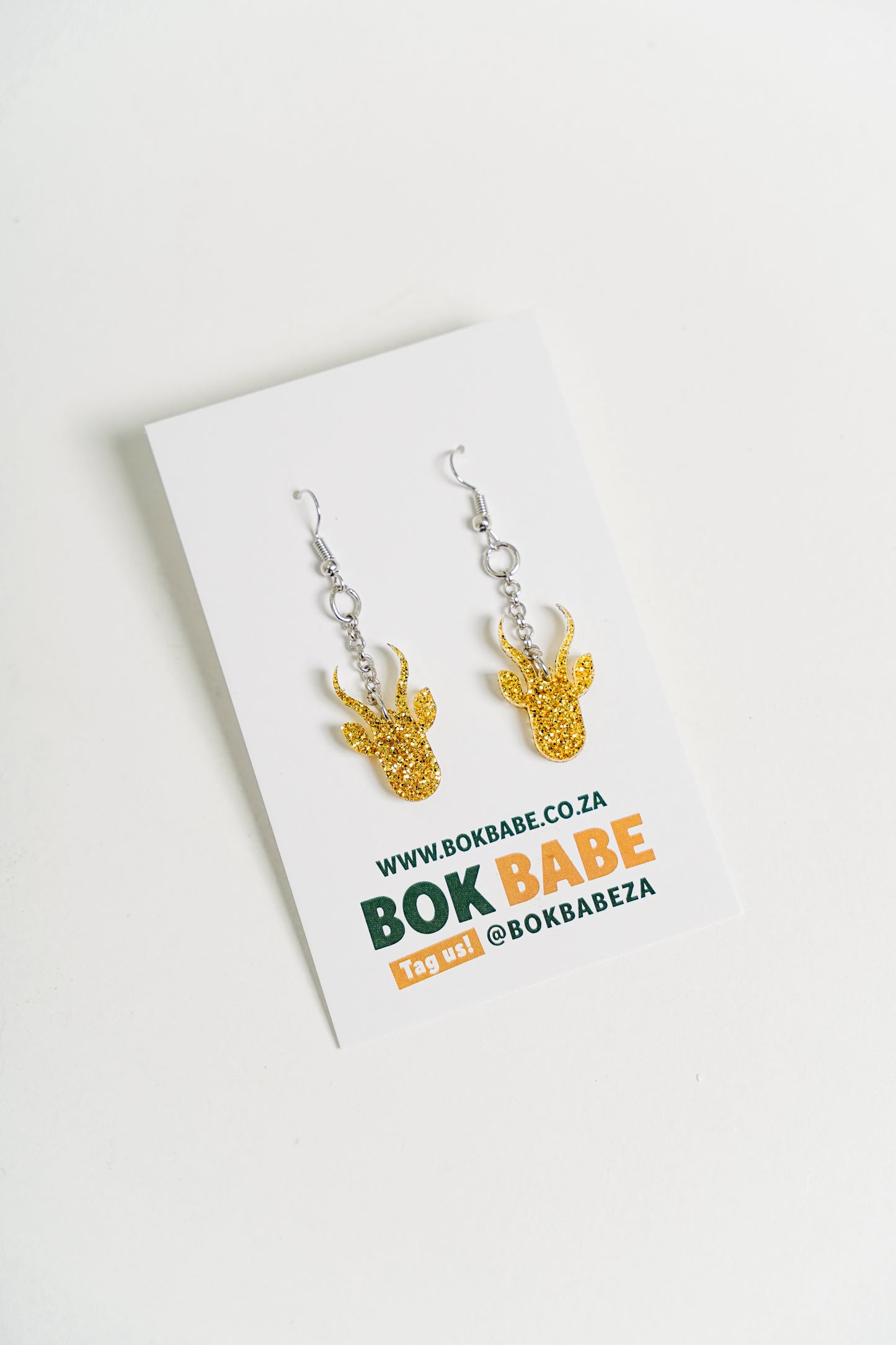 BOK BABE Bok Head Drop Earrings