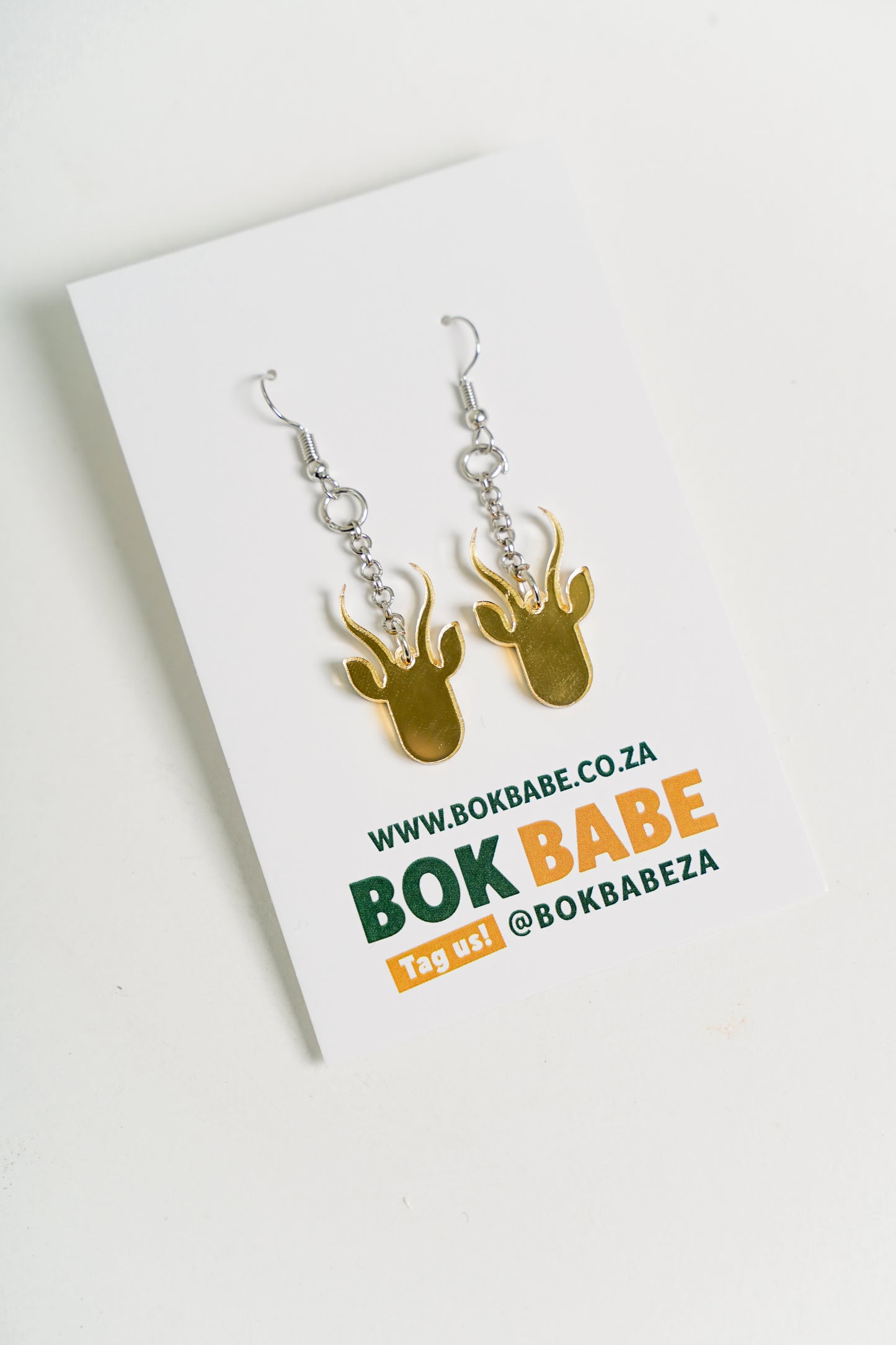BOK BABE Bok Head Drop Earrings