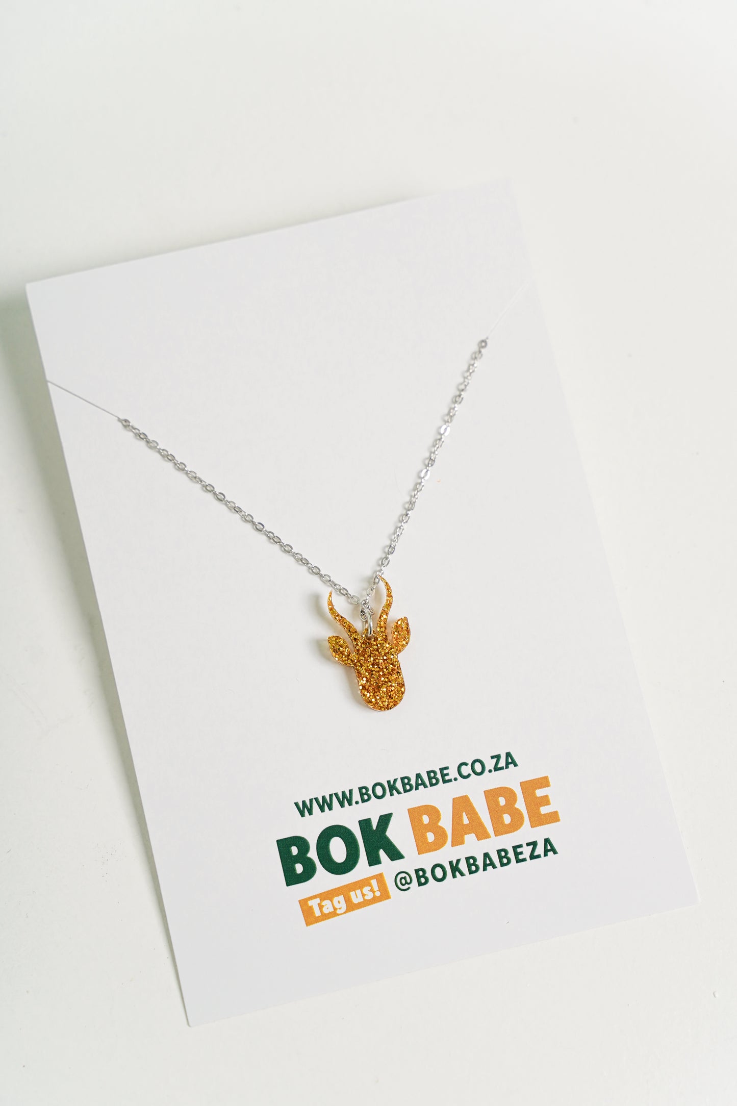 BOK BABE Bok Head Dainty Chain Necklace