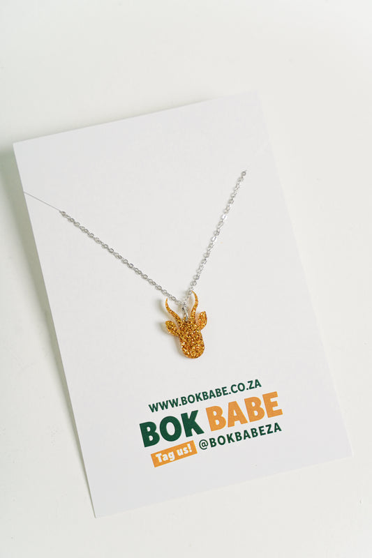 BOK BABE Bok Head Dainty Chain Necklace