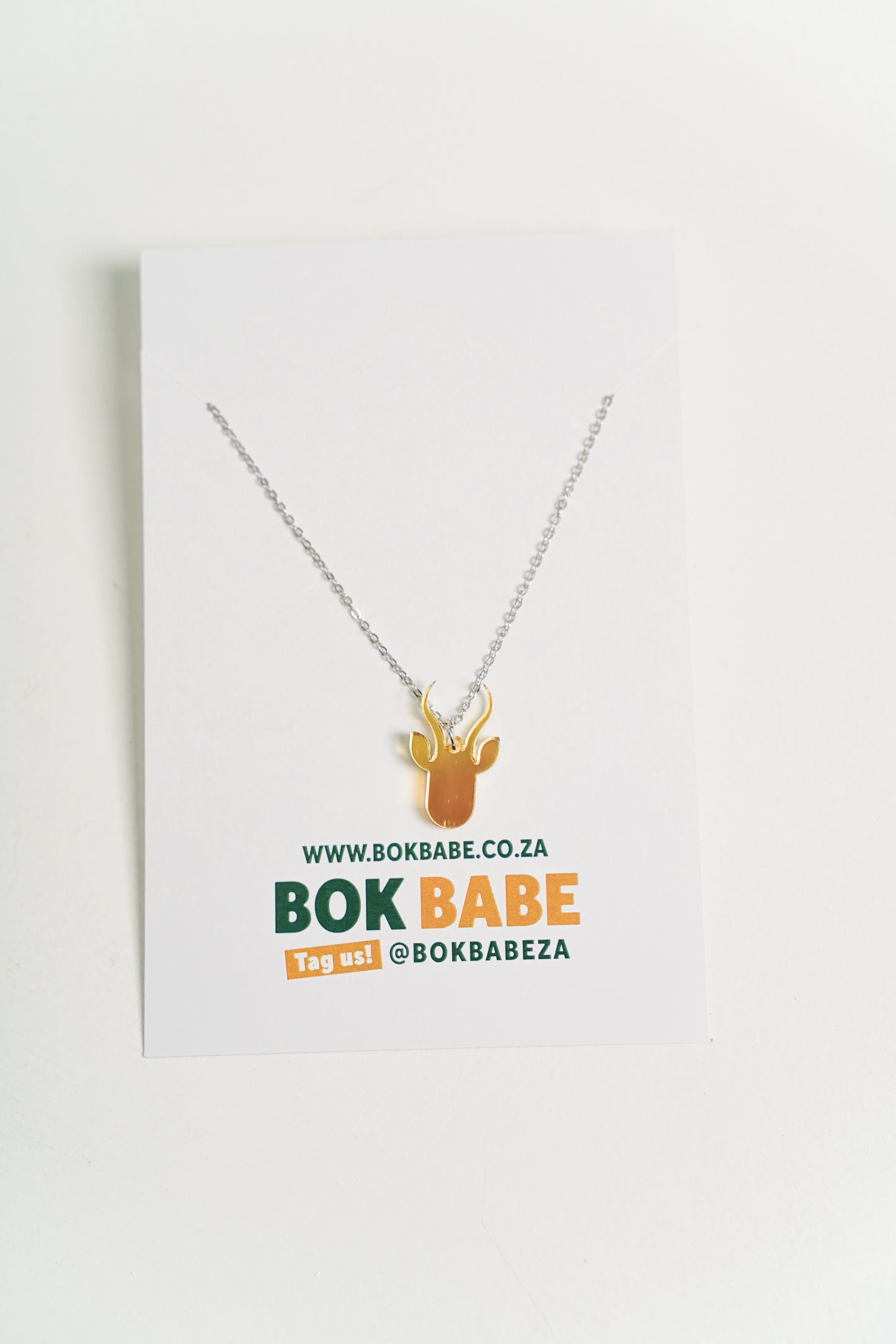 BOK BABE Bok Head Dainty Chain Necklace