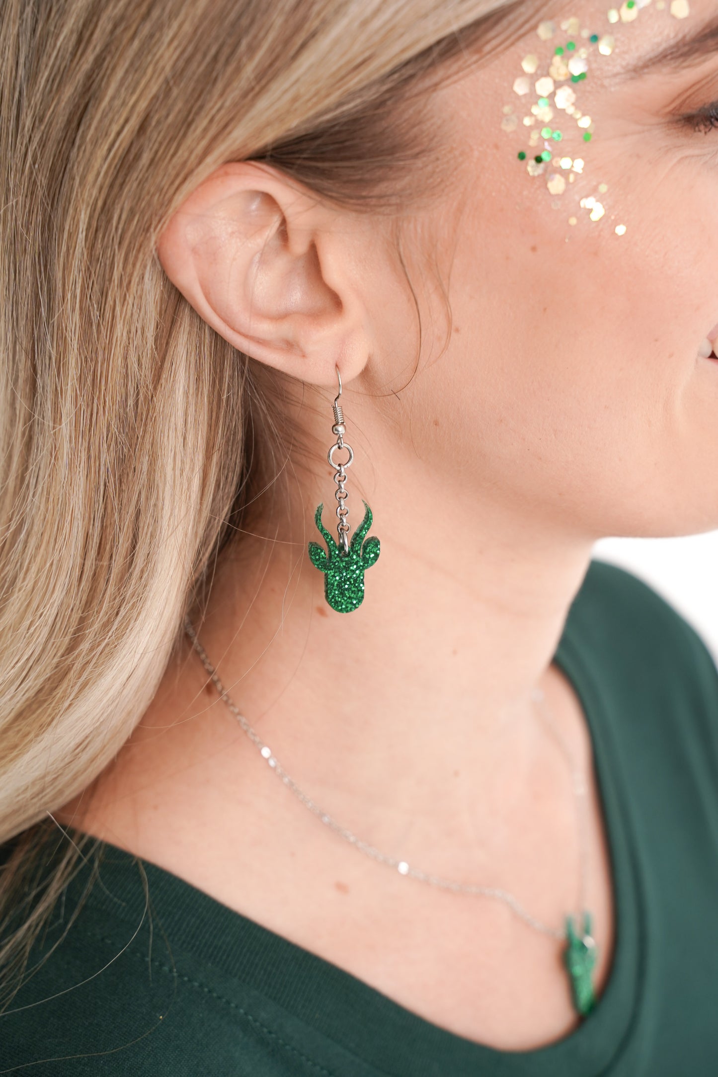 BOK BABE Bok Head Drop Earrings